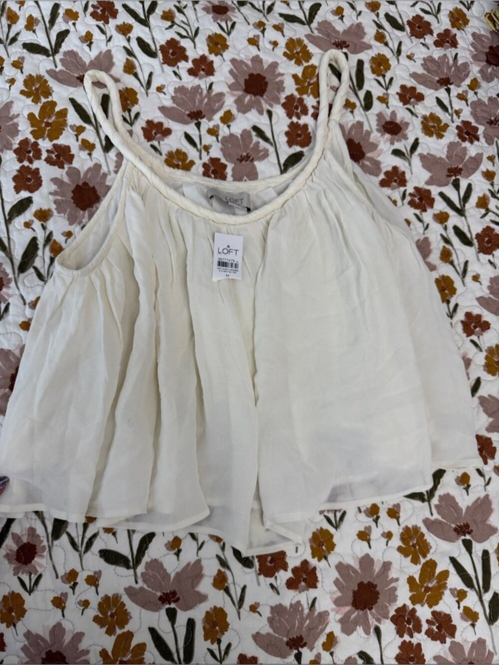 Braided-Strap Swing Cami